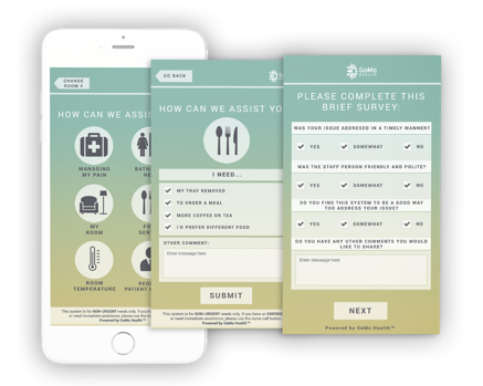Introducing Concierge Care for the Emergency Department displayed on phone