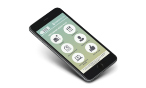 bedside concierge displayed on phone screen