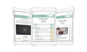 discharge concierge displayed on phone screen
