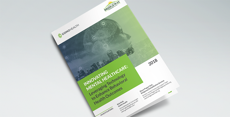 Bridgeway White Paper about Mental Health Treatment Mockup