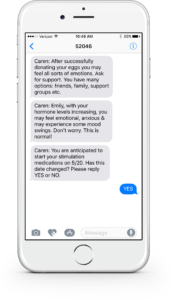 Schraft's 2.0 Text Messages on Mobile Phone
