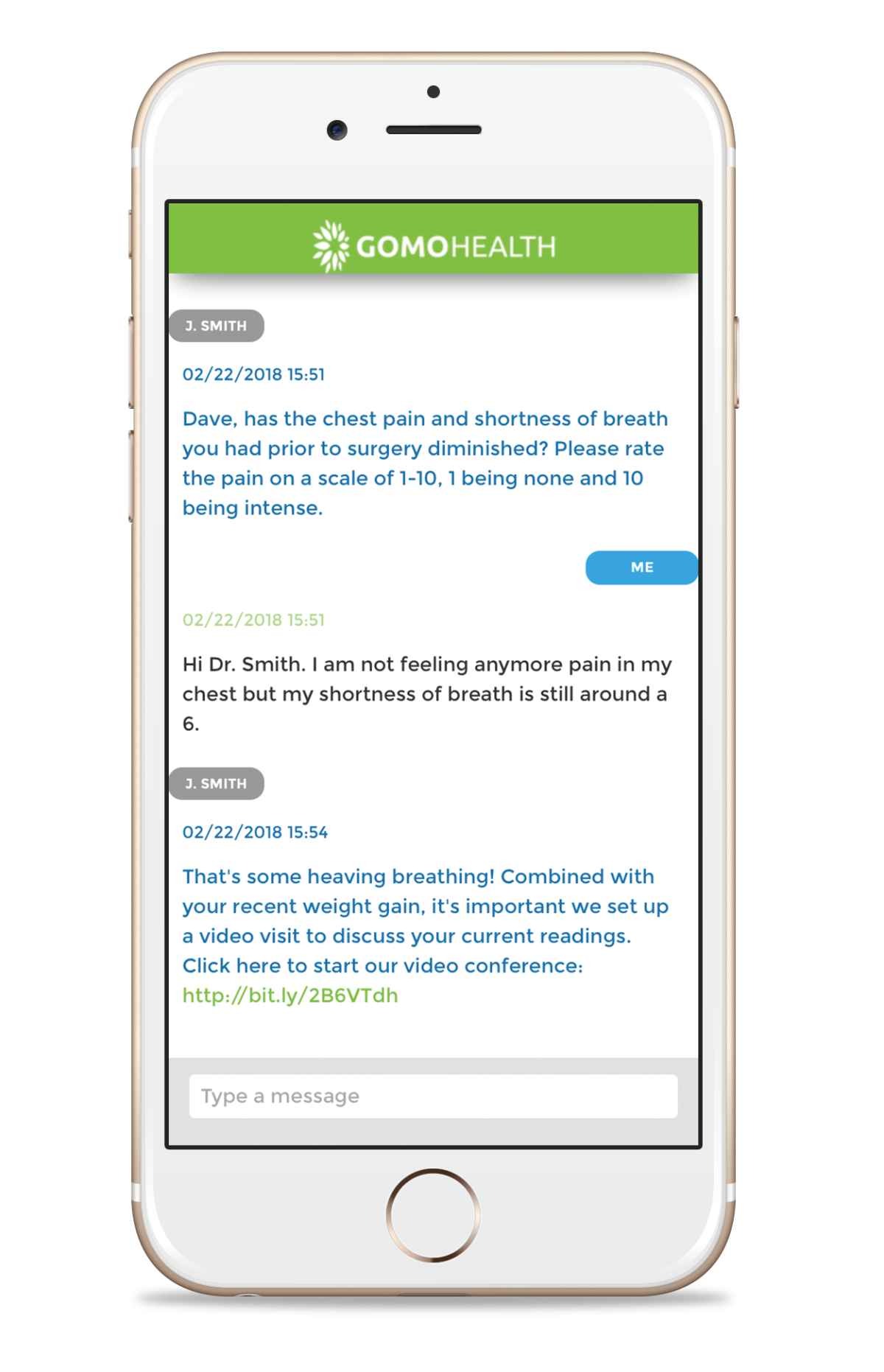 Secure hipaa compliant chat solution gomo chat gomo health