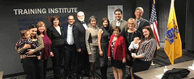 A group photo at the Training Institute event.