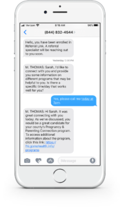 family health initiatives text campaign