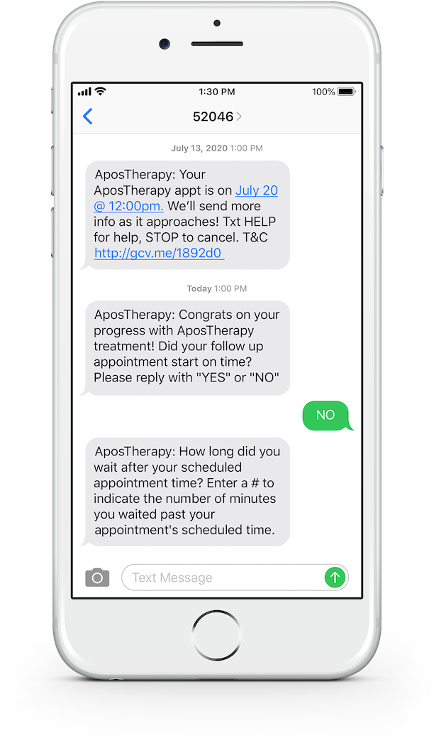 AposTherapy-AptReminder2-Mockup | GoMo Health