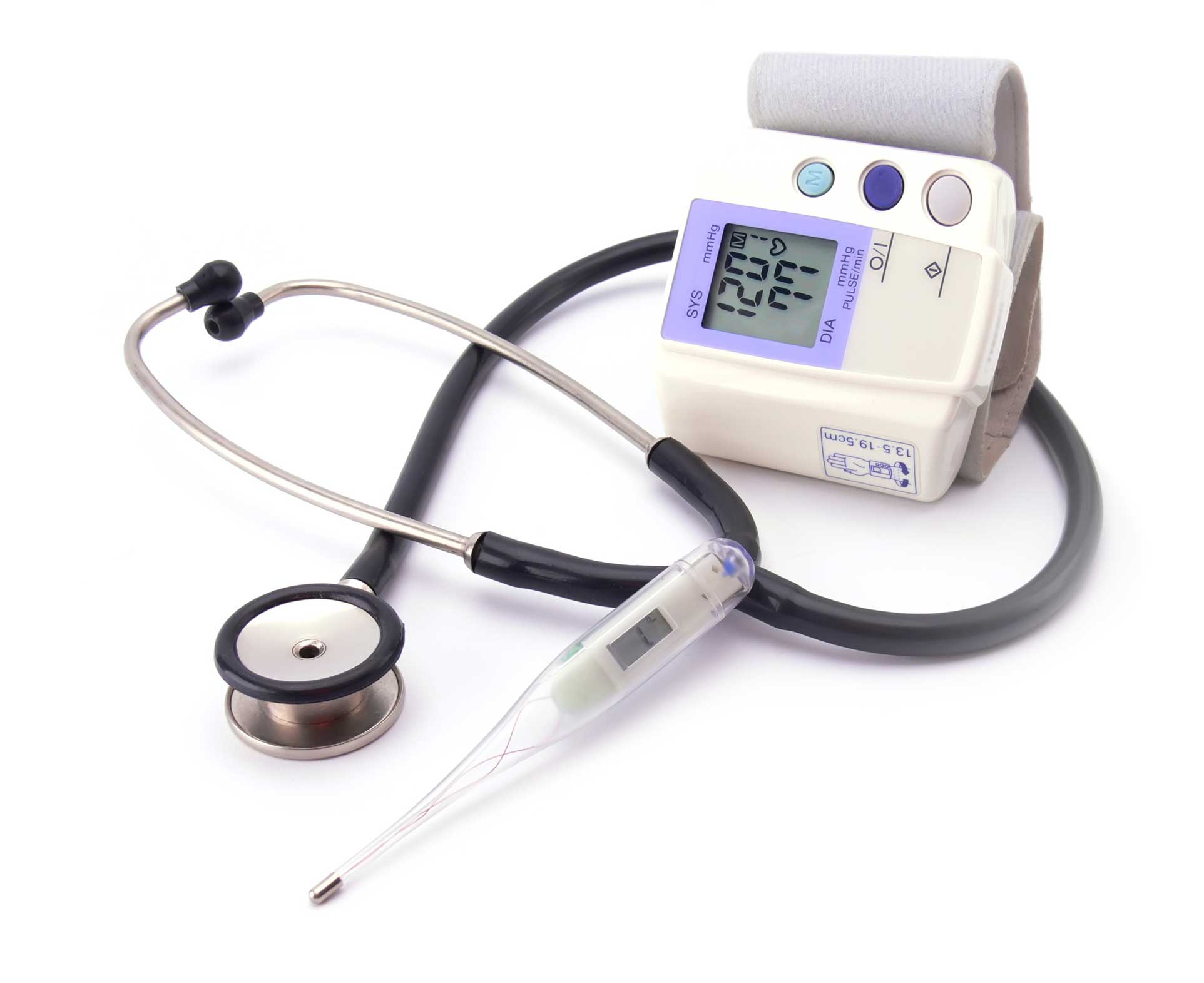Remote Patient Monitoring: Blood Pressure Monitor and Thermometer