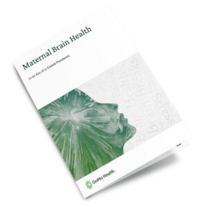 GoMo Health white paper cover on maternal brain health during the global pandemic