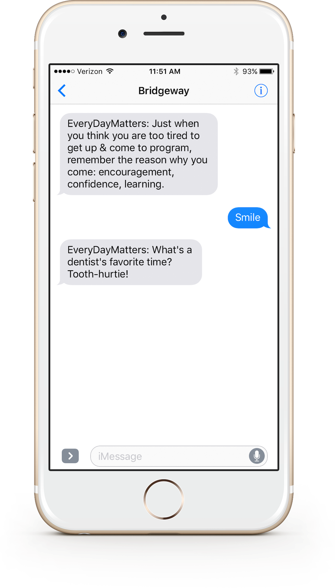 Bridgeway Message Track Mobile Mockup Bridgeway Message Track Mobile Mockup